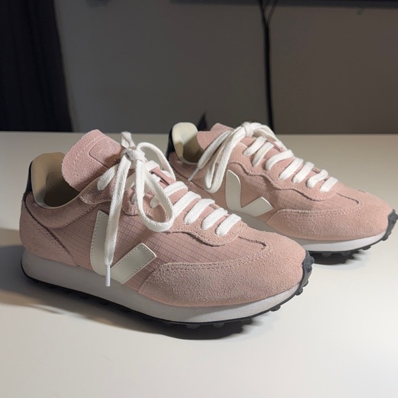 Veja Women's Rio Branco Ripstop Babe White Sneakers in Size 6 - Picture 4 of 10